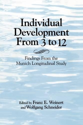 Individual Development from 3 to 12 book