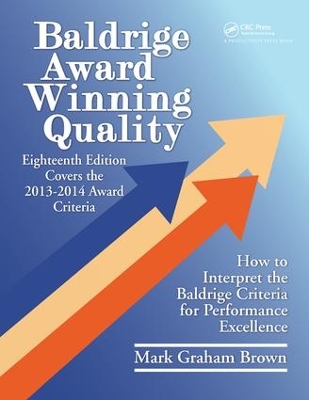 Baldrige Award Winning Quality -- 18th Edition book