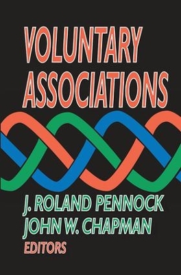 Voluntary Associations by John W. Chapman