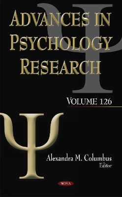 Advances in Psychology Research book