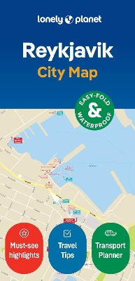 Lonely Planet Reykjavik City Map book