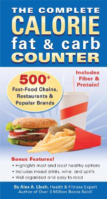 Complete Calorie Fat & Carb Counter book