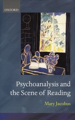 Psychoanalysis and the Scene of Reading book