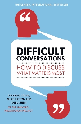 Difficult Conversations book