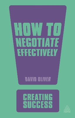 How to Negotiate Effectively book