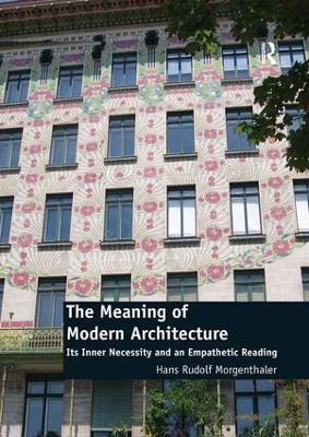 Meaning of Modern Architecture book