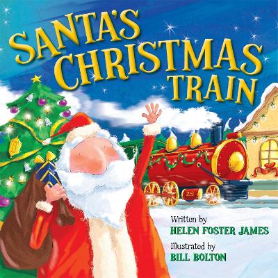 Santa's Christmas Train book