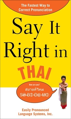 Say It Right in Thai book