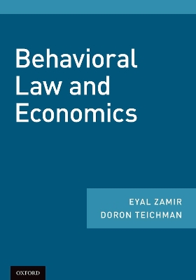 Behavioral Law and Economics book