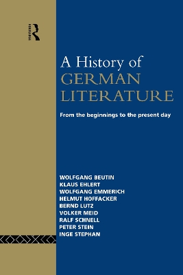 A History of German Literature by Wolfgang Beutin