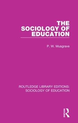Sociology of Education book