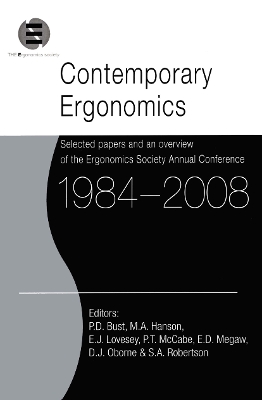 Contemporary Ergonomics 1984-2008 by Philip D. Bust