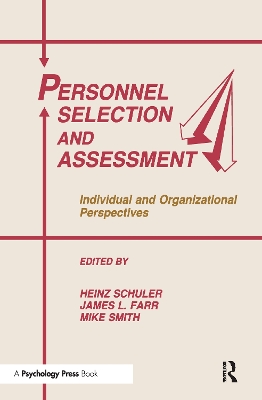 Personnel Selection and Assessment by Heinz Schuler