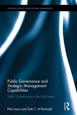 Public Governance and Strategic Management Capabilities by Paul Joyce