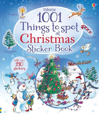 1001 Things to Spot at Christmas Sticker Book by Alex Frith