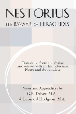 Bazaar of Heracleides book