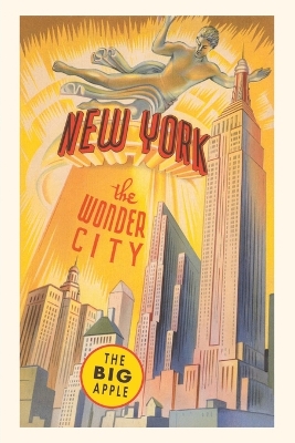 Vintage Journal New York, the Wonder City, Skyscrapers by Found Image Press