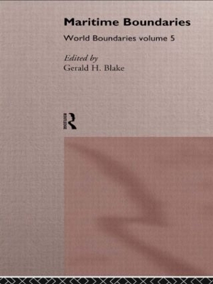 Maritime Boundaries book