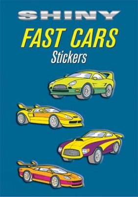 Shiny Fast Cars Stickers book