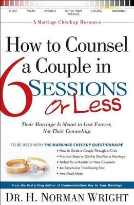 How to Counsel a Couple in 6 Sessions or Less book