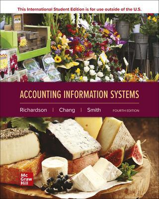 Accounting Information Systems ISE by Vernon Richardson