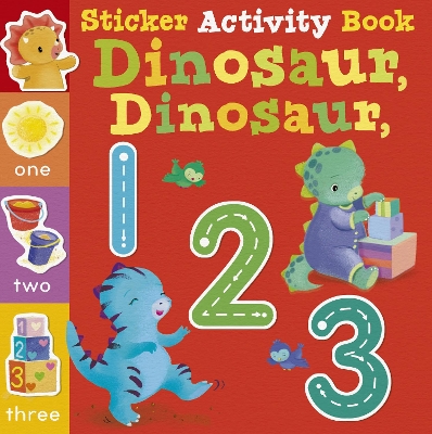 Dinosaur, Dinosaur 123: Sticker Activity Book book