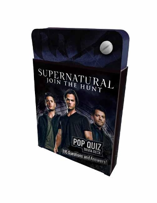 Supernatural Pop Quiz Trivia Deck book