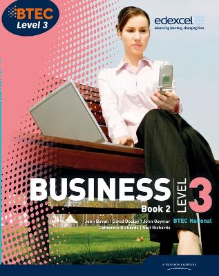 BTEC Level 3 National Business Student Book 2 book