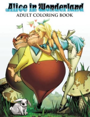 Alice in Wonderland Adult Coloring Book book