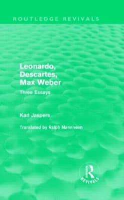 Leonardo, Descartes, Max Weber book