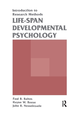 Life-Span Developmental Psychology book