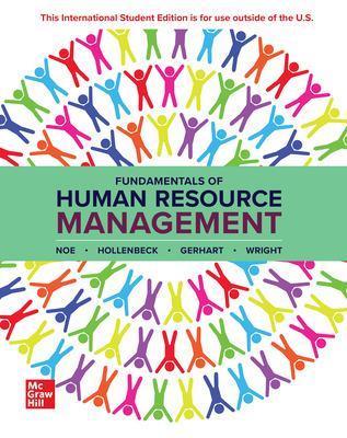 Fundamentals of Human Resource Management: 2024 Release ISE book