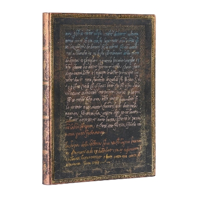 Michelangelo, Handwriting (Embellished Manuscripts Collection) Ultra Unlined Softcover Flexi Journal (Elastic Band Closure) book