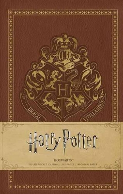 Harry Potter: Hogwarts Ruled Pocket Journal book