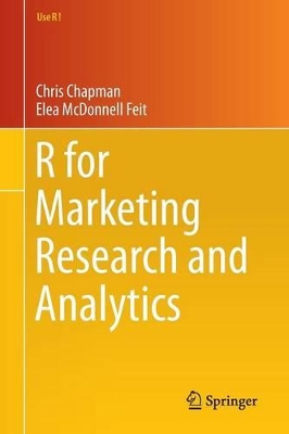 R for Marketing Research and Analytics book