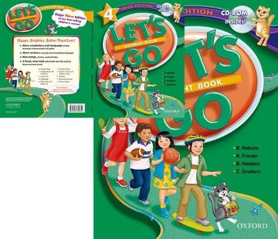 Let's Go: 4: Student Book with CD-ROM Pack by Ritsuko Nakata