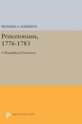 Princetonians, 1776-1783 book