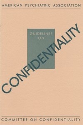 Guidelines on Confidentiality book