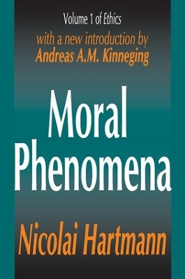 Moral Phenomena by Nicolai Hartmann