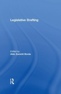 Legislative Drafting by Aldo Zammit Borda