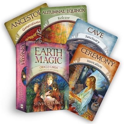 Earth Magic Oracle Cards book