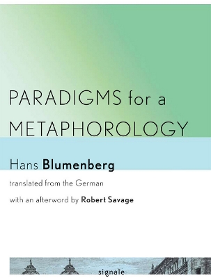 Paradigms for a Metaphorology book