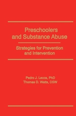 Preschoolers and Substance Abuse book