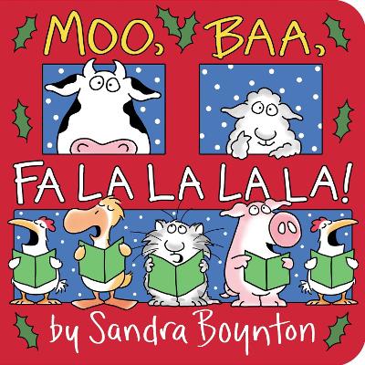 Moo, Baa, Fa La La La La! book