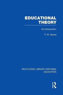 Educational Theory by Terence Moore