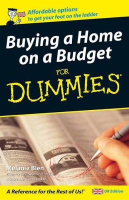 Buying a Home on a Budget For Dummies book