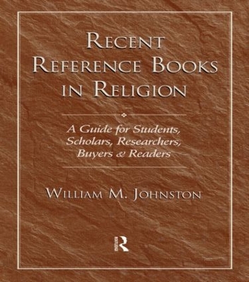 Recent Reference Books in Religion book