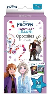 Disney Frozen: Ready Set Learn! Opposites Flashcards (Ages 4+) book