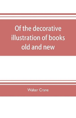 Of the decorative illustration of books old and new book