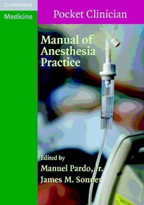 Manual of Anesthesia Practice book